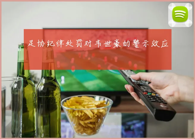 足协纪律处罚对韦世豪的警示效应